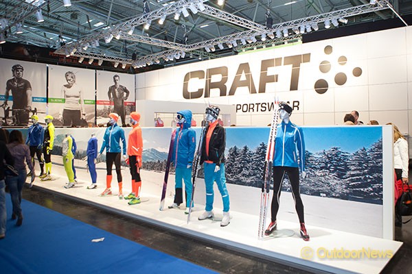 등산, 자전거, 스키, 마라톤 등 기능성 제품을 출시하는 스포츠의류 전문 업체 크라프트.